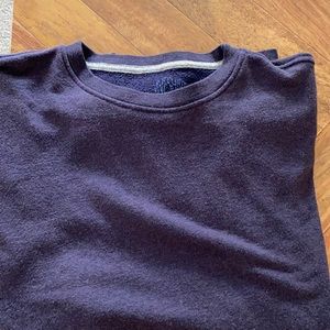 Men’s blue soft sweatshirt